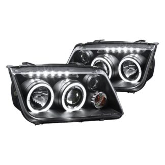 Projector Headlight Black Housing | 99-04 Volkswagen Jetta