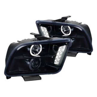 Halo Led Projector Smoke | 05-09 Ford Mustang