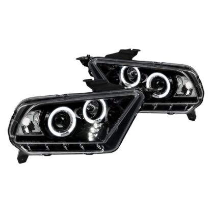 Projector Headlights | 10-14 Ford Mustang