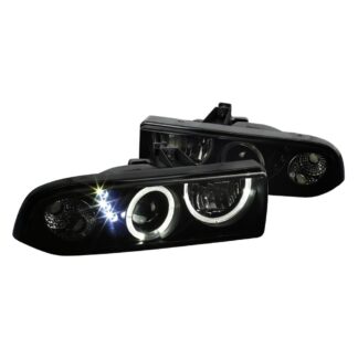 Projector Headlights- Smoke With Black Housing | 98-04 Chevrolet S10