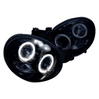 Smoked Lens Gloss Black Housing Projector Headlights | 02-03 Subaru Impreza