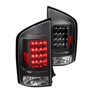 Tail Lights- All Black Housing With Clear Lens | 05-15 Nissan Armada