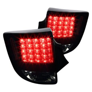 Led Tail Lights Glossy Black Housing With Smoke Lens | 00-05 Toyota Celica
