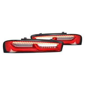 Red/Clear Lens Led Tail Light | 15-17 Chevy Camaro