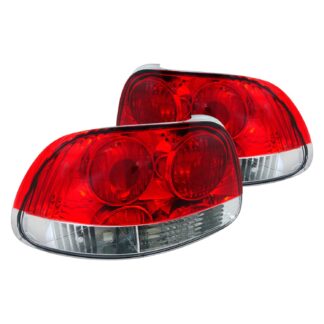 Tail Lights – Red Clear | 93-97 Honda Del Sol