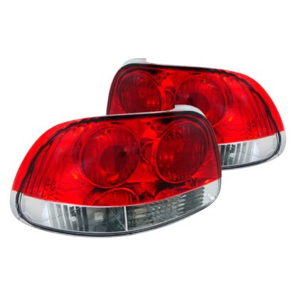 Tail Lights - Red Clear | 93-97 Honda Del Sol
