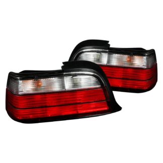 Tail Lights Red Clear Coupe Model | 92-98 Bmw E36