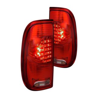 Led Tail Lights Red | 97-03 Ford F150