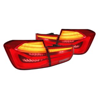 F35 F80 Led Tail Light With Smoked Lens And Sequential Turn Signal | 12-18 Bmw F30
