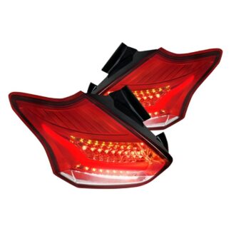 5D Hb Led Tail Light Red | 15-18 Ford Focus