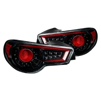 Brz Sequential Led Tail Lights- Glossy Black | 12-16 Scion Frs
