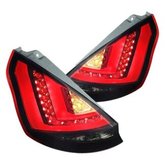 Led Tail Lights Red Smoke | 11-12 Ford Fiesta