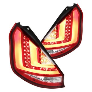 Led Tail Lights Red | 11-12 Ford Fiesta