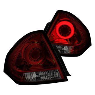Led Tail Lights Red  Smoke | 06-13 Chevrolet Impala