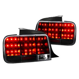 05-09 Ford Mustang Seq Led T.L - Black | 05-09 Ford Mustang