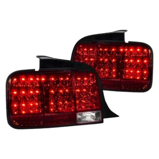 05-09 Ford Mustang Seq Led T.L – Red | 05-09 Ford Mustang