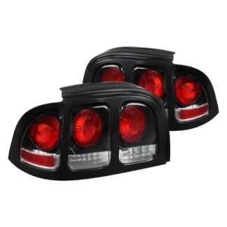 Tailights-Black | 94-98 Ford Mustang