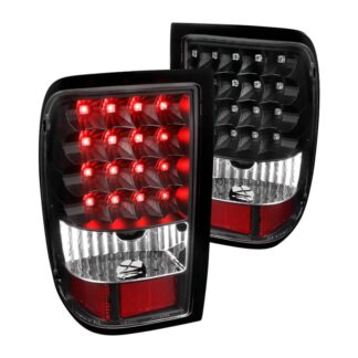 Led Tail Lights All Black Housing With Clear Lens | 6-11 Ford Ranger