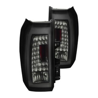 Led Tail Lights - Glossy Black | 15-UP Chevrolet Tahoe