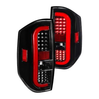 Led Sequential Tail Lights- Glossy Black | 14-18 Toyota Tundra