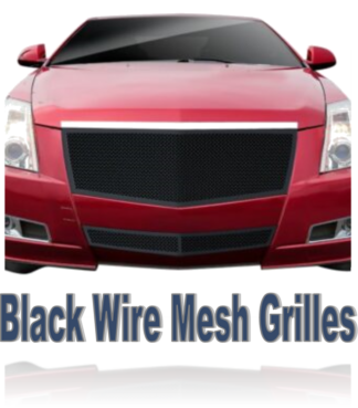 Black Wire Mesh Grilles