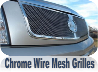 Chrome Wire Mesh Grilles