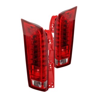 Cadillac SRX 10-16 Full LED Tail Lights - Signal-WY21W(Not Included) - OE Red