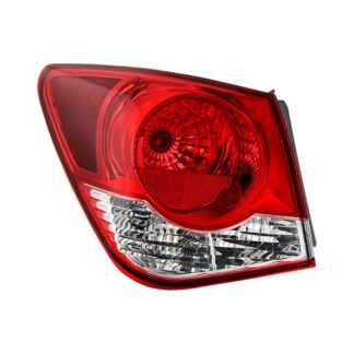 ( POE ) Chevy Cruze 11-15 Driver Side Tail Light - Signal-7440A(Included) ; Reverse-921(Included) ; Brake-P21(Included) - OEM Outer Left