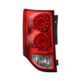 ( OE ) Dodge Grand Caravan 2011-2018 Driver Side LED Tail Lights - Signal-LED ; Reverse-3157(Not Included) - OEM Left