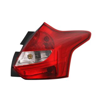 Ford Focus 12-14 5Dr Only ( Do not Fit 4Dr Sedan ) OE Tail Lights - Signal-1156A(Included) ; Reverse-921(Included) ; Brake-1156(Included) - Right