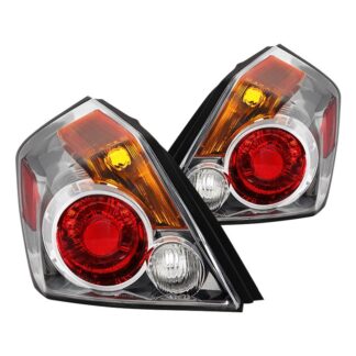 Nissan Altima Sedan & Hybrid 2007-2012 OE Style Tail Lights – Signal-3156(Not Included) ; Reverse-921(Not Included) – OE Chrome