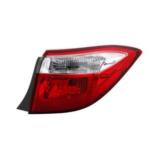 ( OE ) Toyota Corolla 14-16 4D Sedan Red Clear Tail Light - Signal-7440A(Included) ; Brake-7443(Included) ; Parking-7443(Included) - OE Right