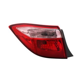 ( OE ) Toyota Corolla 17-19 4D Sedan (CE L LE Model) Red Pink Tail Light - Signal-7440A(Included) ; Brake-7443(Included) ; Parking-7443(Included) - OE Left
