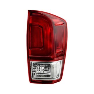 ( OE ) Toyota Tacoma 16-17 Smoke Housing / Red Clear Lens Tail light - Signal-7444(Included) ; Reverse-921(Included) ; Brake-7222(Included) - OE Right
