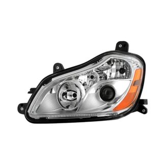 Kenworth T680 13-18 OEM Headlight – Low Beam-HB3(Included) ; High Beam-H11(Included) ; Signal-3157(Included) – Driver Side