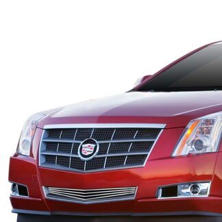 GR01FEB58S Chrome Polished Horizontal Billet Grille | 2008-2013 Cadillac CTS (Not For CTS-V) (LOWER BUMPER)