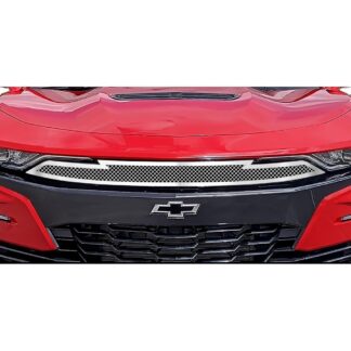 Chrome Polished Wire Mesh Grille 2019-2022 Chevy Camaro  Main Upper
