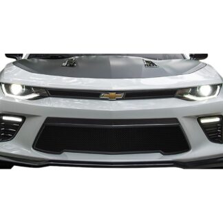 GR03GFC66H Black Powder Coated 1.8 mm Wire Mesh Grille | 2016-2018 Chevy Camaro SS (LOWER BUMPER)