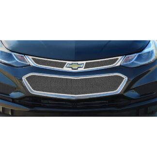 Chrome Polished Wire Mesh Grille 2016-2018 Chevy Cruze  Main Upper