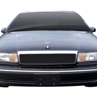 GR03GFJ03H Black Powder Coated 1.8 mm Wire Mesh Grille | 1991-1996 Chevy Caprice (MAIN UPPER)