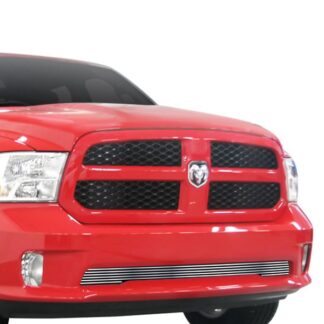 GR04FEI20S Chrome Polished 8X6 Horizontal Billet Grille | 2013-2018 Ram 1500 Express And Sport Model/2019-2021 Ram 1500 Classic Express And Sport Model Only (LOWER BUMPER)