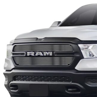 GR04FFG28S Chrome Polished 8X6 Horizontal Billet Grille | 2019-2022 Ram 1500 Only for Tradesman (Excl. 19-21 Ram 1500 Classic) (MAIN UPPER)