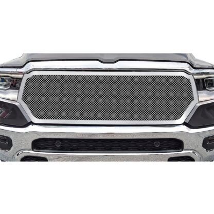 Chrome Polished Wire Mesh Grille 2019-2022 Ram 1500  Main Upper