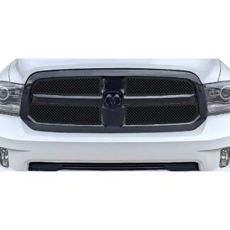 GR04GEI19K Black Powder Coated 1.8 mm Wire Mesh Grille | 2013-2018 Ram 1500 Honeycomb Style Only/2019-2021 Ram 1500 Classic Honeycomb Style Only (MAIN UPPER)