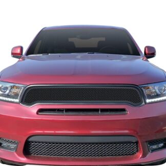GR04GFJ35H Black Powder Coated 1.8 mm Wire Mesh Grille | 2018 Dodge Durango Only for RT and SRT/2019-2020 Dodge Durango Only for GT and RT and SRT (MAIN UPPER)