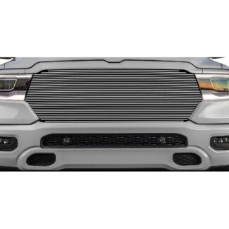 GR04HEE40A Polished Horizontal Billet Grille | 2019-2022 Ram 1500 Laramie/Lone Star/Big Horn/Tradesman (Excl. 19-21 Ram 1500 Classic