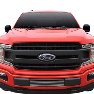 GR06FFD01A Polished Horizontal Billet Grille | 2018-2020 Ford F-150 (drilling may be required for XL/XLT/King Ranch/Plantinum) (LOWER BUMPER)