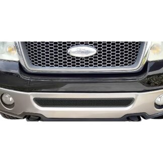 GR06GEC52H Black Powder Coated 1.8 mm Wire Mesh Grille | 2006-2008 Ford F-150 (LOWER BUMPER)