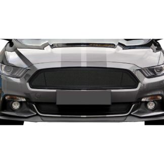 GR06GFD04H Black Powder Coated 1.8 mm Wire Mesh Grille | 2015-2017 Ford Mustang GT V8 (MAIN UPPER)