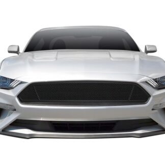 GR06GFD06H Black Powder Coated 1.8 mm Wire Mesh Grille | 2018-2021 Ford Mustang Only for EcoBoost models (MAIN UPPER)